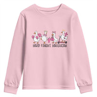 Hard Fought Hallelujah Youth Sweatshirt Funny Christian Goose - Wonder Print Shop