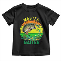 Funny Bass Fishing St Patricks Day Toddler T Shirt Master Baiter