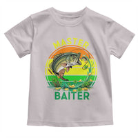 Funny Bass Fishing St Patricks Day Toddler T Shirt Master Baiter