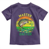 Funny Bass Fishing St Patricks Day Toddler T Shirt Master Baiter