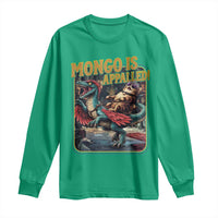 Mongo is Appalled Long Sleeve Shirt Vintage Princess Donut Riding Mongo