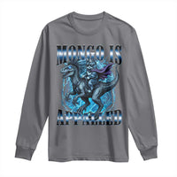 Mongo is Appalled Long Sleeve Shirt Funny Princess Donut Riding Mongo