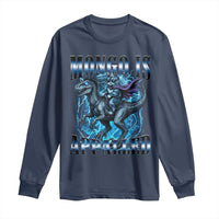 Mongo is Appalled Long Sleeve Shirt Funny Princess Donut Riding Mongo