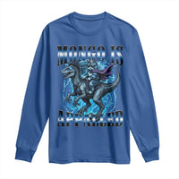 Mongo is Appalled Long Sleeve Shirt Funny Princess Donut Riding Mongo