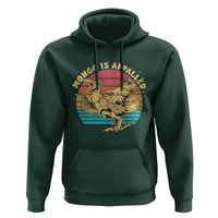 Mongo is Appalled Hoodie Vintage Princess Cat Riding Dinosaur