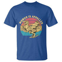 Mongo is Appalled T Shirt Vintage Princess Cat Riding Dinosaur