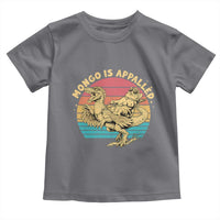 Mongo is Appalled Toddler T Shirt Vintage Princess Cat Riding Dinosaur