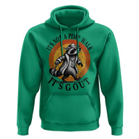 It's Not A Pimp Walk It's Gout Hoodie Funny Gout Dad Sarcastic Raccoon
