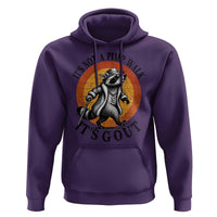 It's Not A Pimp Walk It's Gout Hoodie Funny Gout Dad Sarcastic Raccoon