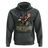 250 Years America Anniversary Hoodie Military Eagle American Flag Camo