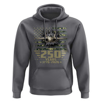 250 Years Anniversary Hoodie Patriotic Jet Fighter US Flag Camo
