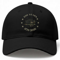 250 Years Anniversary Baseball Cap Camo American Flag Independence Day
