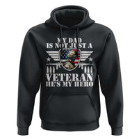 Military Family Veteran Support Hoodie My Papa US Veteran My Hero