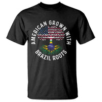 Brazilian Roots American Grown Tree Flag T Shirt
