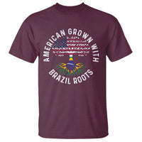 Brazilian Roots American Grown Tree Flag T Shirt