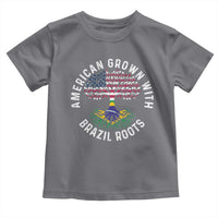 Brazilian Roots American Grown Tree Flag Toddler T Shirt