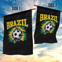 Brazil Soccer Fan Garden Flag Brazilian Football Game Day Fan