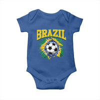 Brazil Soccer Fan Baby Onesie Brazilian Football Game Day Fan