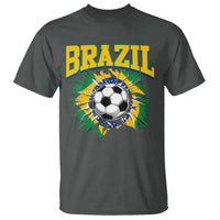 Brazil Soccer Fan T Shirt Brazilian Football Game Day Fan