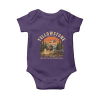 Yellowstone Do Not Pet The Fluffy Cows Baby Onesie Funny Bison Meme Wildlife Lover Gift