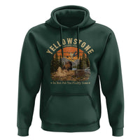 Yellowstone Do Not Pet The Fluffy Cows Hoodie Funny Bison Meme Wildlife Lover Gift