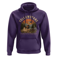 Yellowstone Do Not Pet The Fluffy Cows Hoodie Funny Bison Meme Wildlife Lover Gift