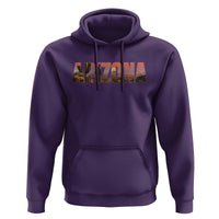 Arizona Photo Landscape Cactus Dessert Mountains Nature Hoodie