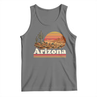 Arizona Desert Sunset Saguaro Cactus Mountains Nature Lover Tank Top