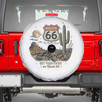 Highway 66 Get Your Kicks Centennial Road Trip Spare Tire Cover Vintage 1976 American Cruiser Motorcycle Lover 100th Anniversary Gift