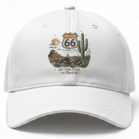 Highway 66 Get Your Kicks Centennial Road Trip Baseball Cap Vintage 1976 American Cruiser Motorcycle Lover 100th Anniversary Gift