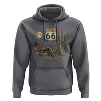 Highway 66 Get Your Kicks Centennial Road Trip Hoodie Vintage 1976 American Cruiser Motorcycle Lover 100th Anniversary Gift