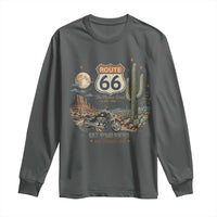 Highway 66 Get Your Kicks Centennial Road Trip Long Sleeve Shirt Vintage 1976 American Cruiser Motorcycle Lover 100th Anniversary Gift