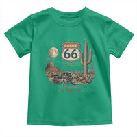 Highway 66 Get Your Kicks Centennial Road Trip Toddler T Shirt Vintage 1976 American Cruiser Motorcycle Lover 100th Anniversary Gift