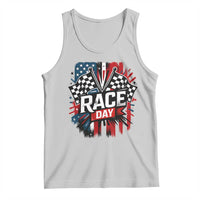 Checkered Flag Racing Tank Top Race Day Team Lover - Wonder Print Shop