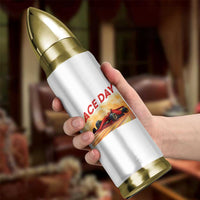 Vintage Racing Formula Car Bullet Tumbler