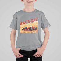 Vintage Racing Formula Car T Shirt For Kid - Wonder Print Shop