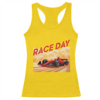 Vintage Racing Formula Car Racerback Tank Top - Wonder Print Shop
