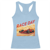 Vintage Racing Formula Car Racerback Tank Top - Wonder Print Shop
