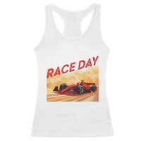 Vintage Racing Formula Car Racerback Tank Top - Wonder Print Shop