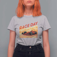 Vintage Racing Formula Car T Shirt For Women - Wonder Print Shop