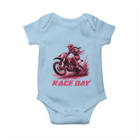 Dirt Bike Girl Baby Onesie Motocross Racing Women - Wonder Print Shop