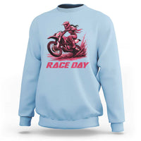 Dirt Bike Girl Sweatshirt Motocross Racing Women - Wonder Print Shop