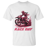Dirt Bike Girl T Shirt Motocross Racing Women - Wonder Print Shop