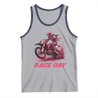 Dirt Bike Girl Tank Top Motocross Racing Women - Wonder Print Shop
