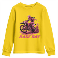 Dirt Bike Girl Youth Sweatshirt Motocross Racing Women - Wonder Print Shop