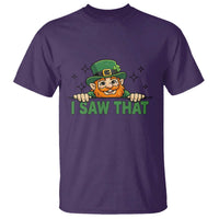I Saw That T Shirt Funny Leprechaun St Patricks Day Meme