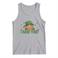 I Saw That Tank Top Funny Leprechaun St Patricks Day Meme