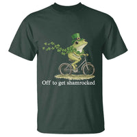 Funny Frog St Patricks Day Meme T Shirt Off To Get Shamrocked