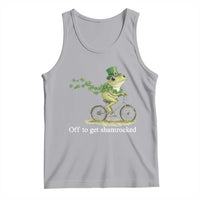 Funny Frog St Patricks Day Meme Tank Top Off To Get Shamrocked