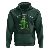 Funny Raccoon St Patricks Day Meme Hoodie Off To Get Shamrocked